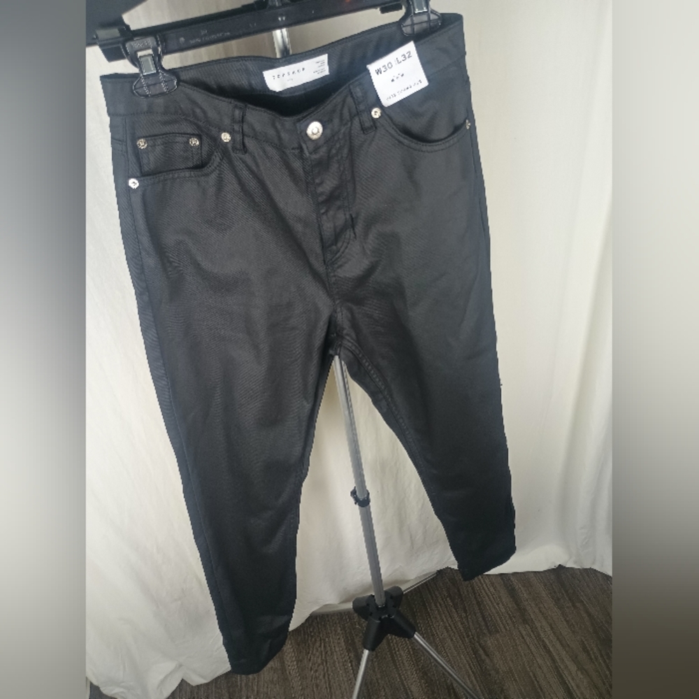 Topshop Mom Jeans In Black Size 8 W32 L32 NWT - Picture 6 of 12